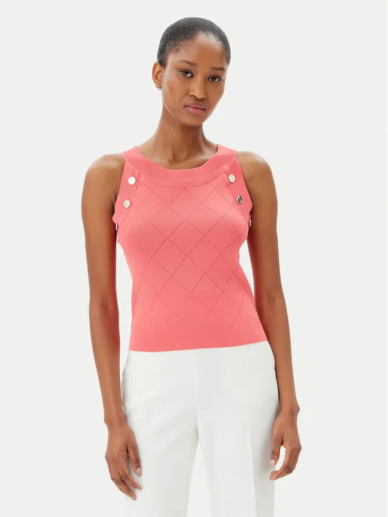 Pullover · Korallenfarben · Regular Fit