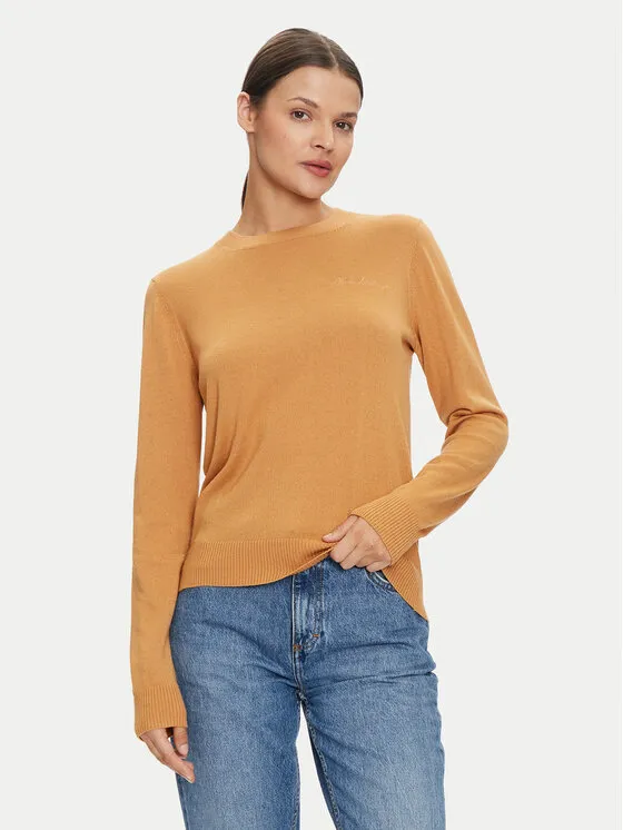 Pullover · Orange · Regular Fit