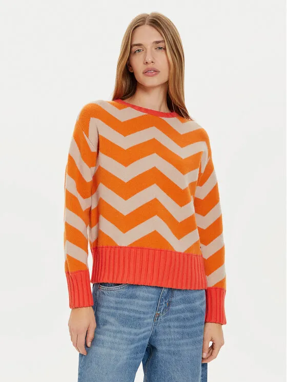 Pullover · Orange · Regular Fit