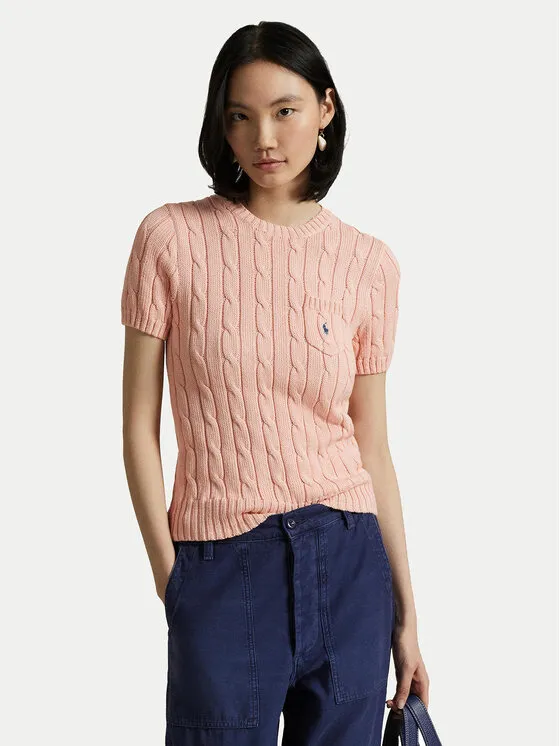 Pullover · Orange · Slim Fit