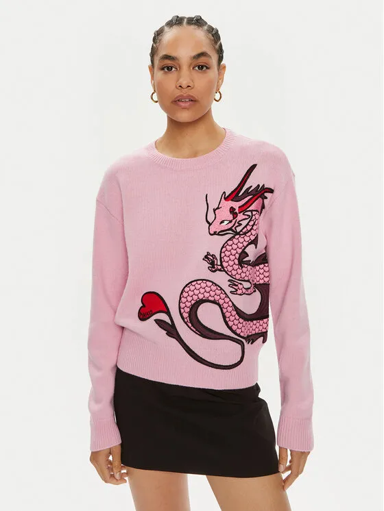 Pullover · Rosa · Regular Fit