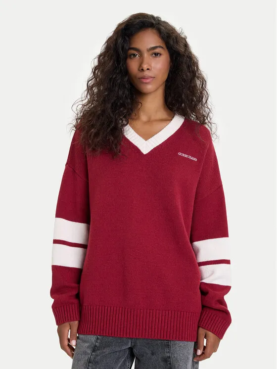 Pullover · Rot · Regular Fit