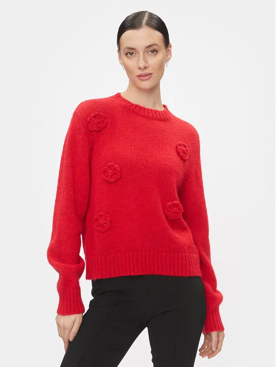 Pullover · Rot · Regular Fit