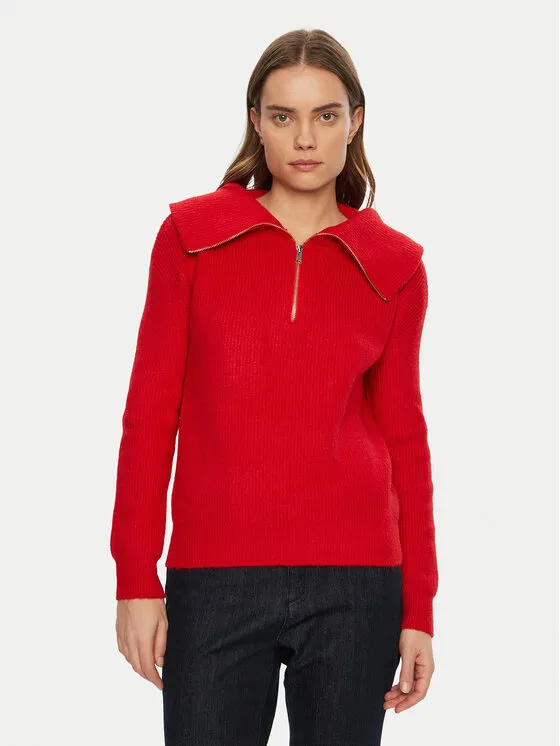 Pullover · Rot · Regular Fit