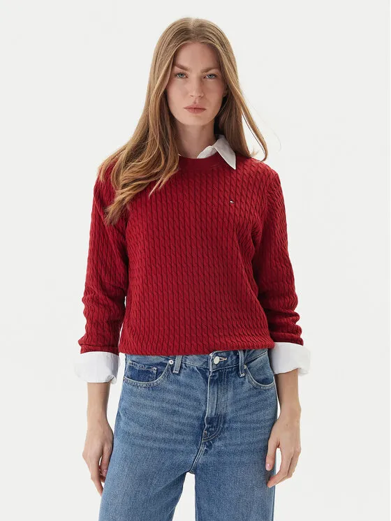 Pullover · Rot · Regular Fit