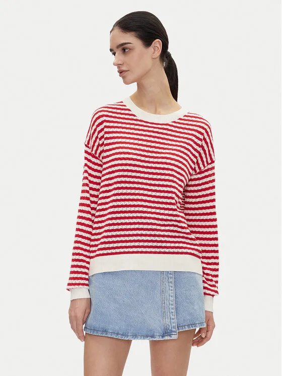 Pullover · Rot · Regular Fit