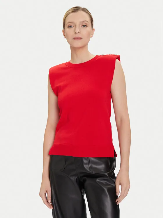 Pullover · Rot · Regular Fit