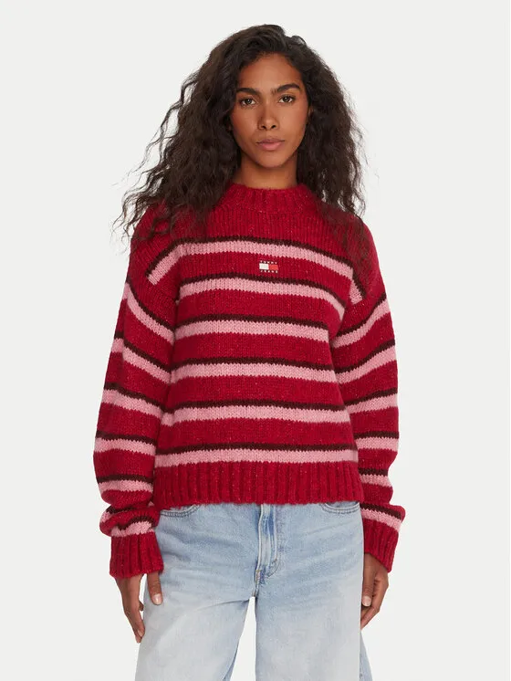 Pullover · Rot · Relaxed Fit