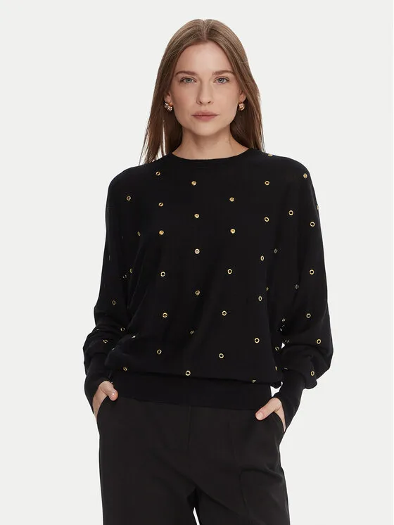 Pullover · Schwarz · Oversize