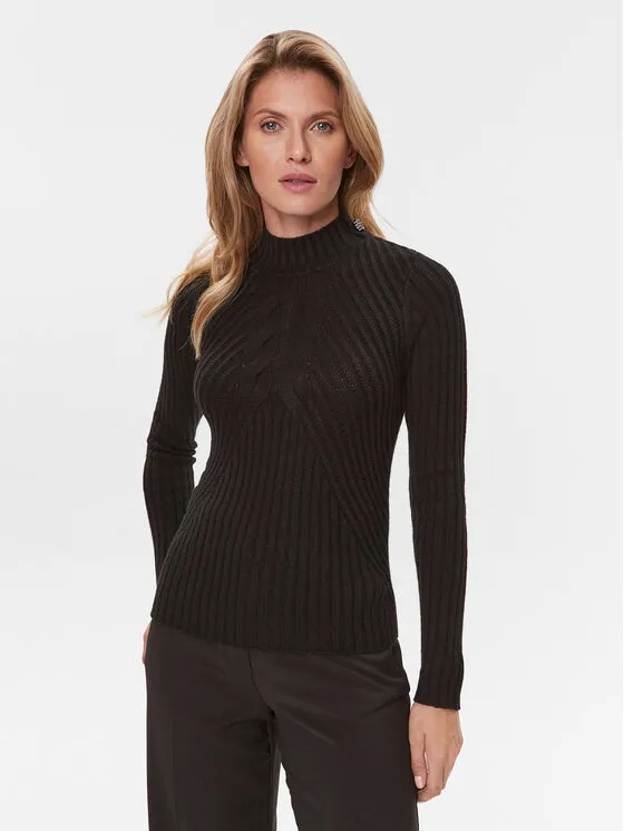 Pullover · Schwarz · Regular Fit