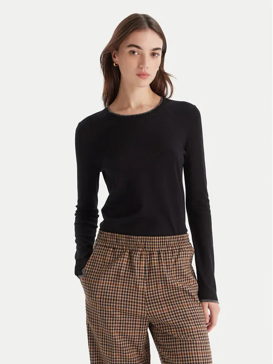 Pullover · Schwarz · Regular Fit