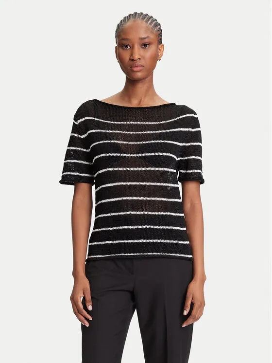 Pullover · Schwarz · Regular Fit