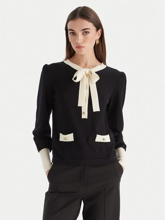 Pullover · Schwarz · Regular Fit