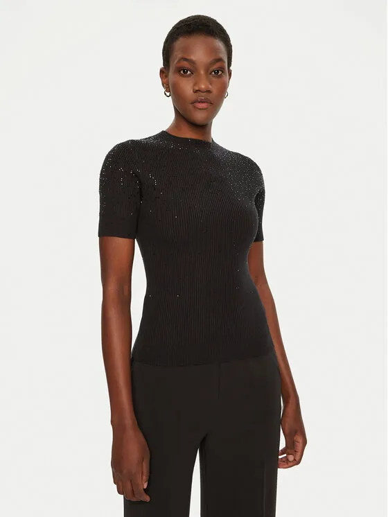 Pullover · Schwarz · Regular Fit