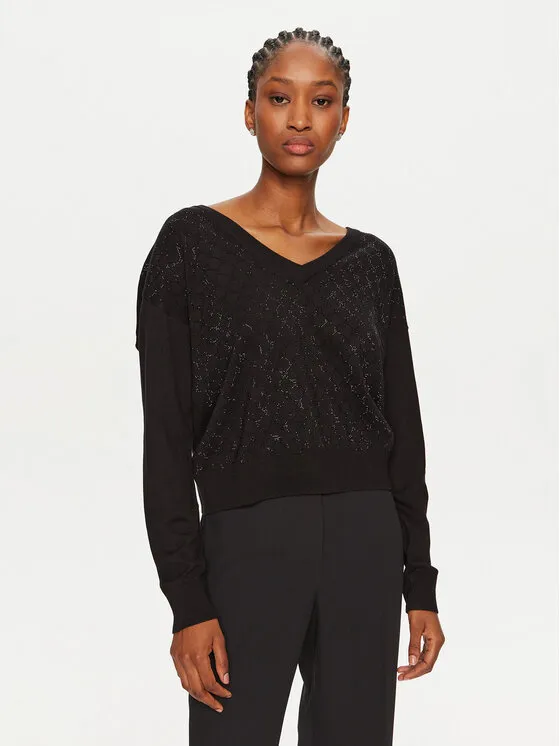 Pullover · Schwarz · Regular Fit