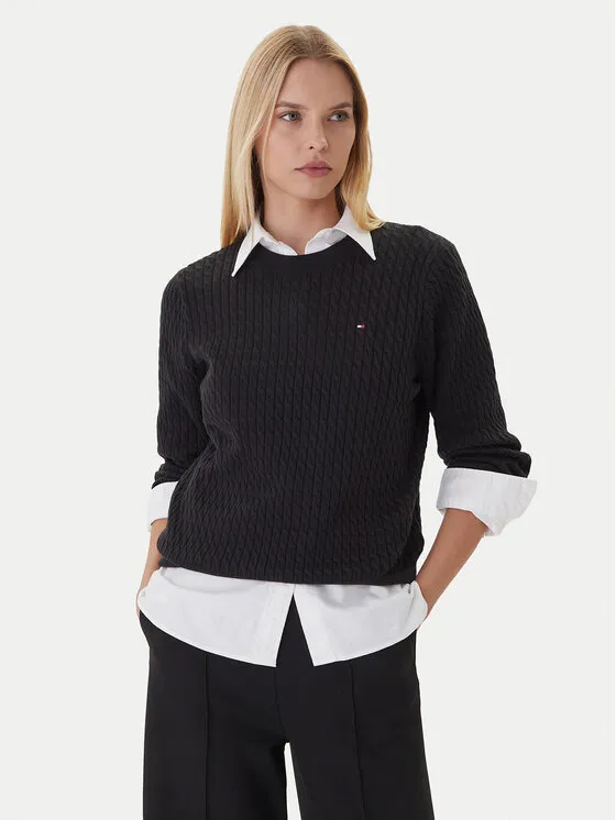 Pullover · Schwarz · Regular Fit