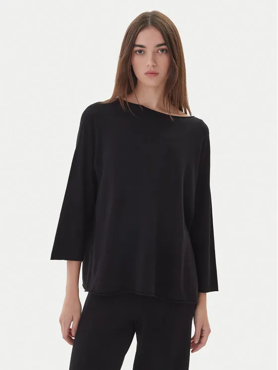 Pullover · Schwarz · Regular Fit