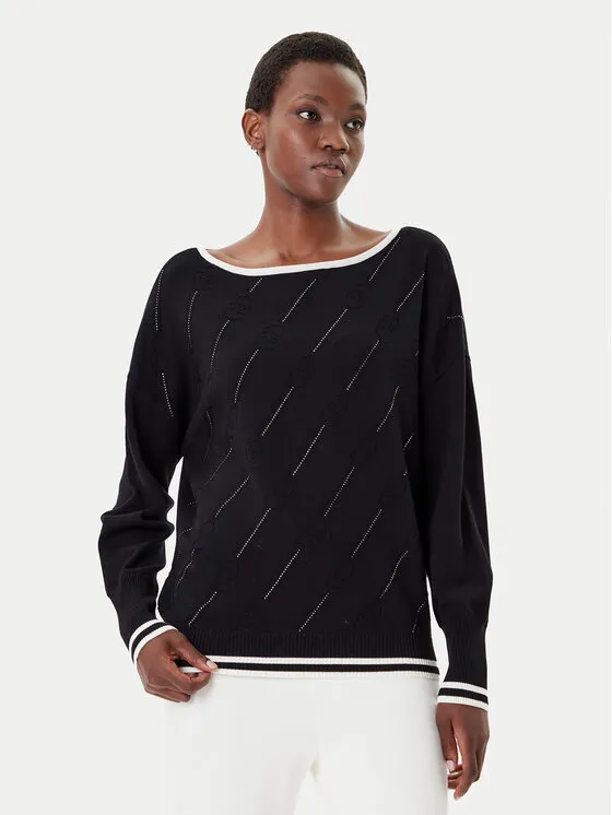 Pullover · Schwarz · Regular Fit