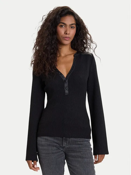 Pullover · Schwarz · Regular Fit