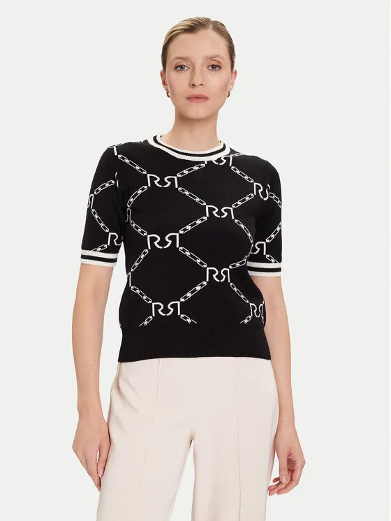 Pullover · Schwarz · Regular Fit