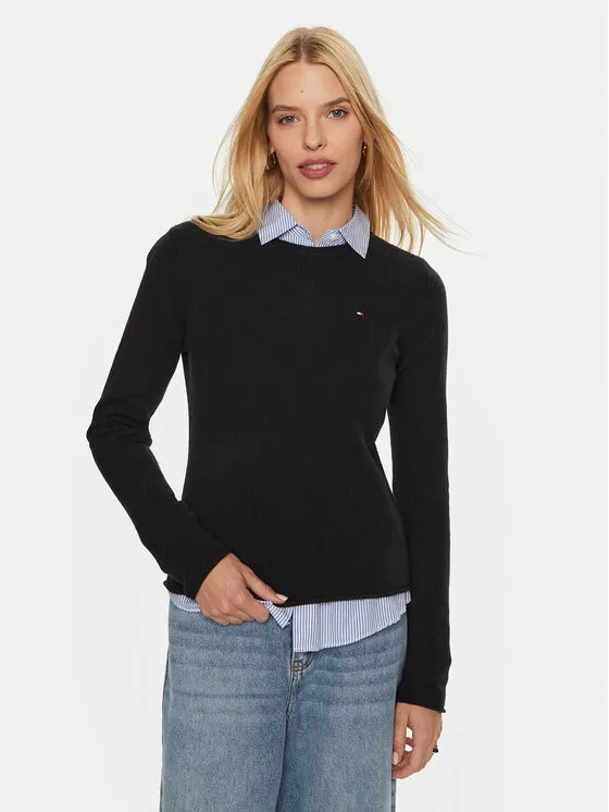 Pullover · Schwarz · Regular Fit