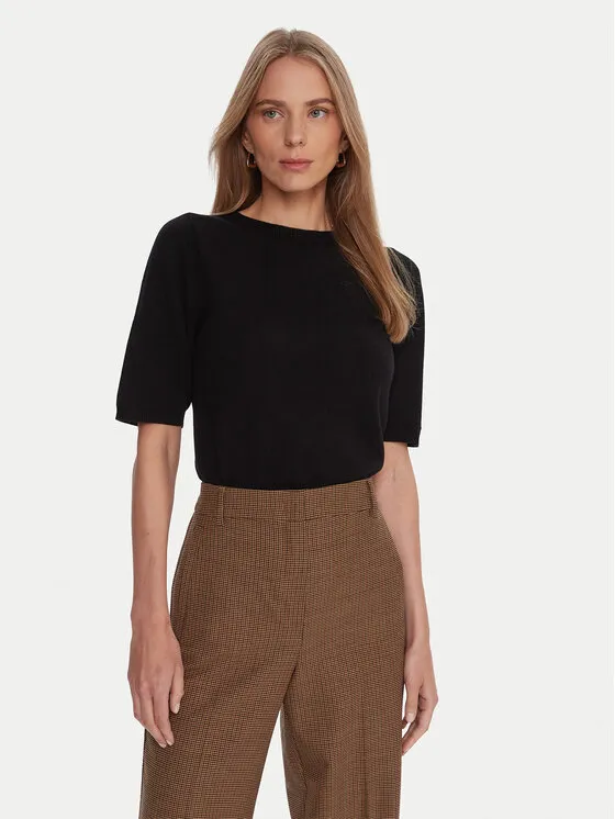 Pullover · Schwarz · Regular Fit