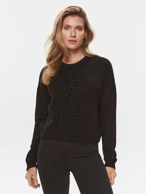 Pullover · Schwarz · Regular Fit