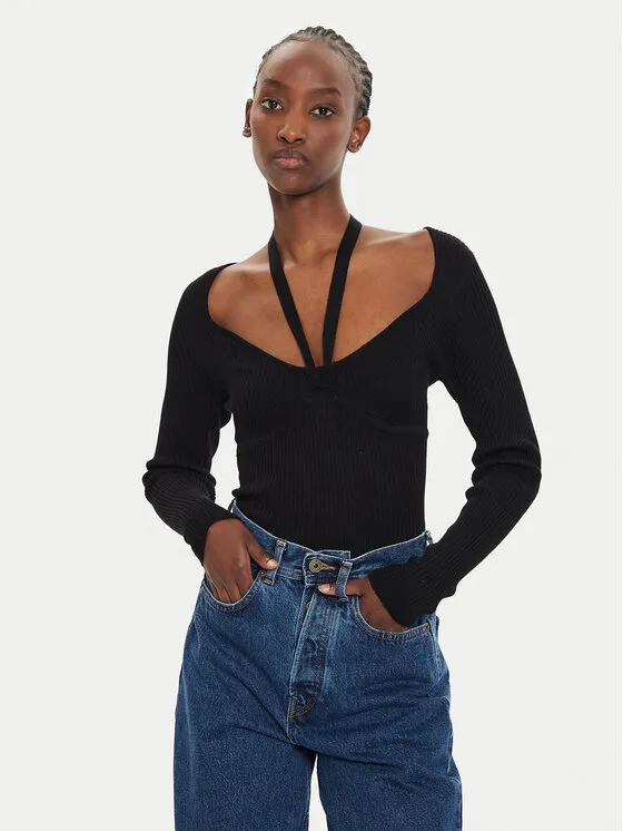 Pullover · Schwarz · Regular Fit