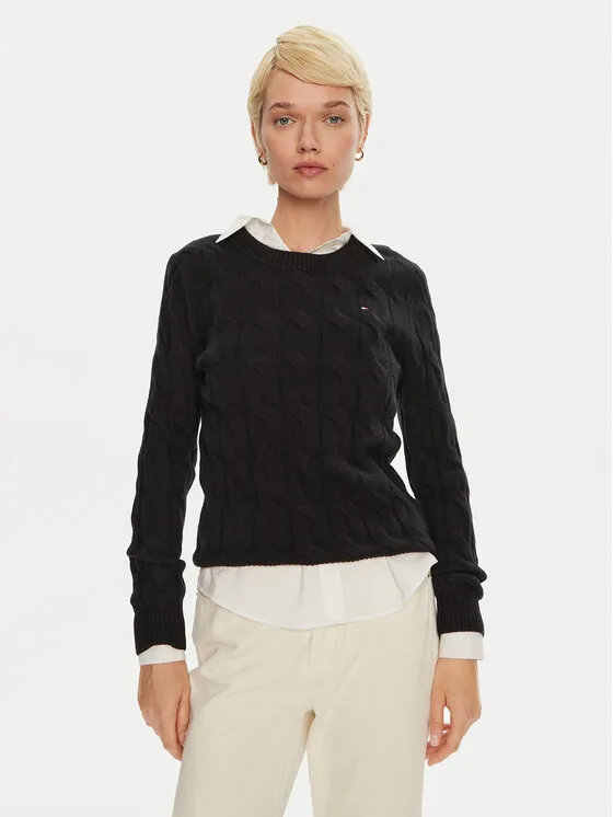 Pullover · Schwarz · Regular Fit