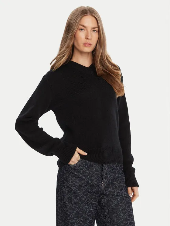 Pullover · Schwarz · Regular Fit