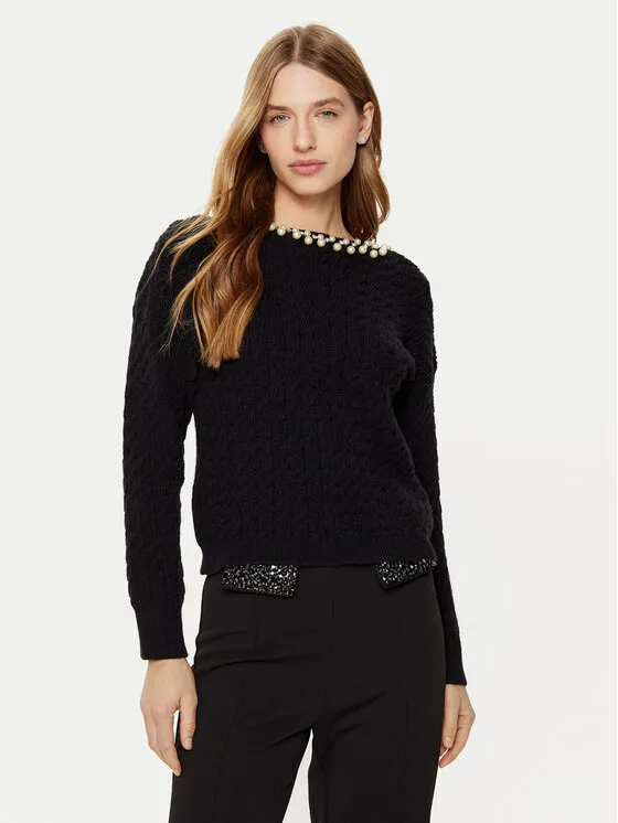 Pullover · Schwarz · Regular Fit