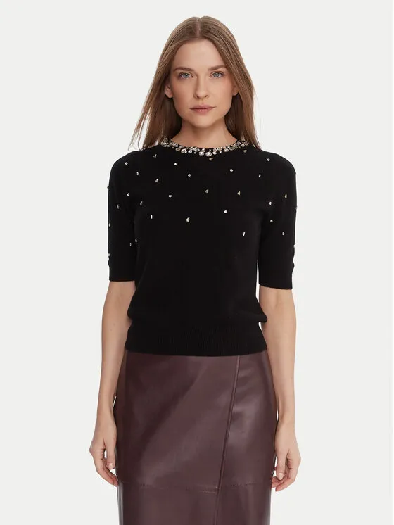 Pullover · Schwarz · Regular Fit