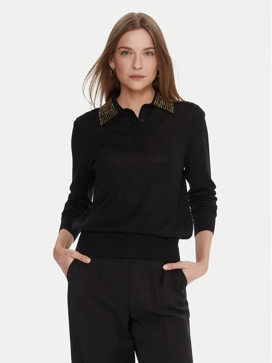 Pullover · Schwarz · Regular Fit