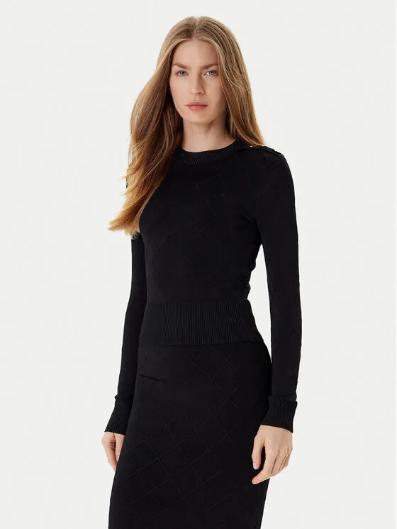 Pullover · Schwarz · Regular Fit