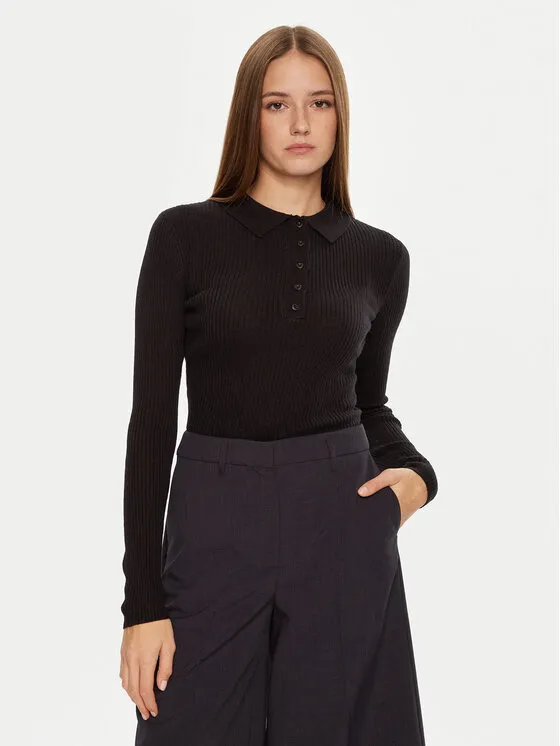 Pullover · Schwarz · Regular Fit