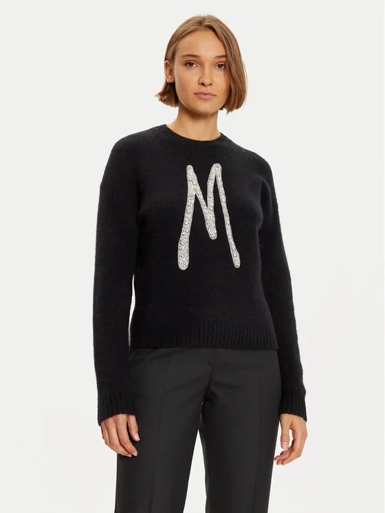 Pullover · Schwarz · Regular Fit