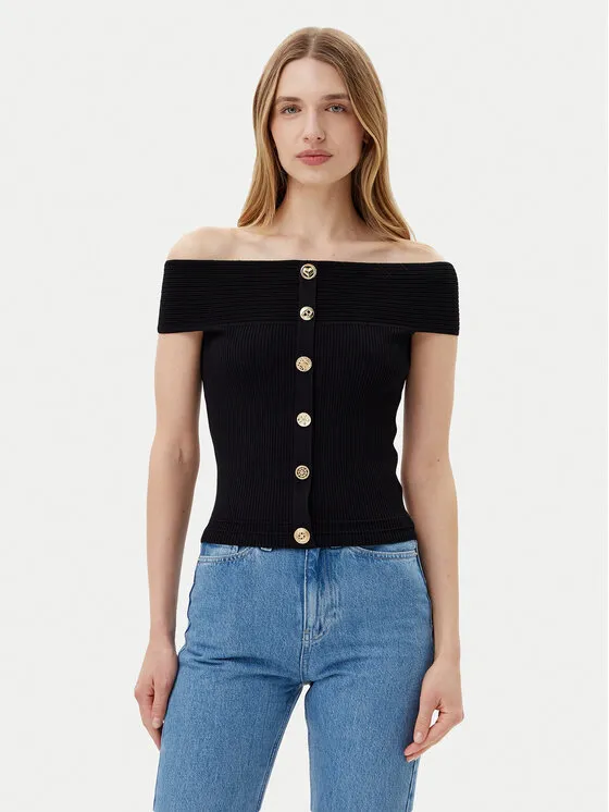 Pullover · Schwarz · Regular Fit