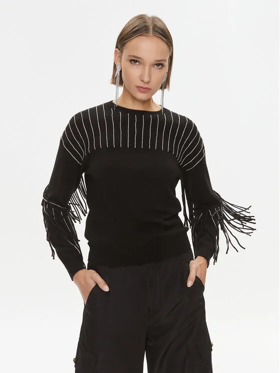 Pullover · Schwarz · Regular Fit