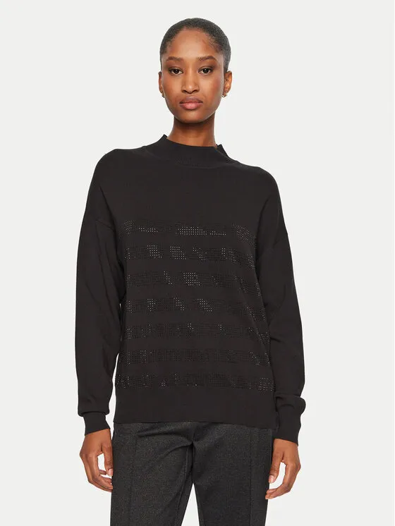 Pullover · Schwarz · Regular Fit