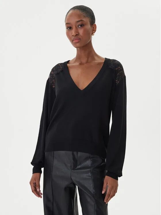 Pullover · Schwarz · Regular Fit