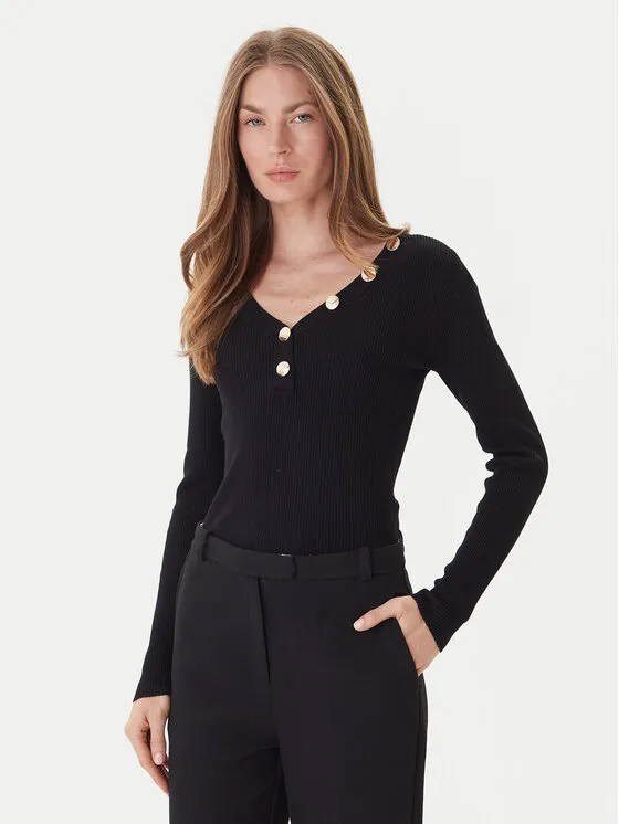 Pullover · Schwarz · Regular Fit