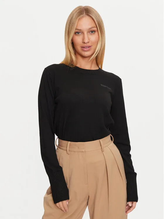 Pullover · Schwarz · Regular Fit