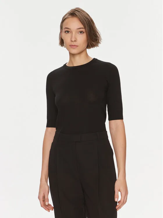 Pullover · Schwarz · Regular Fit