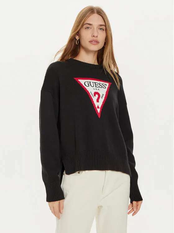 Pullover · Schwarz · Regular Fit