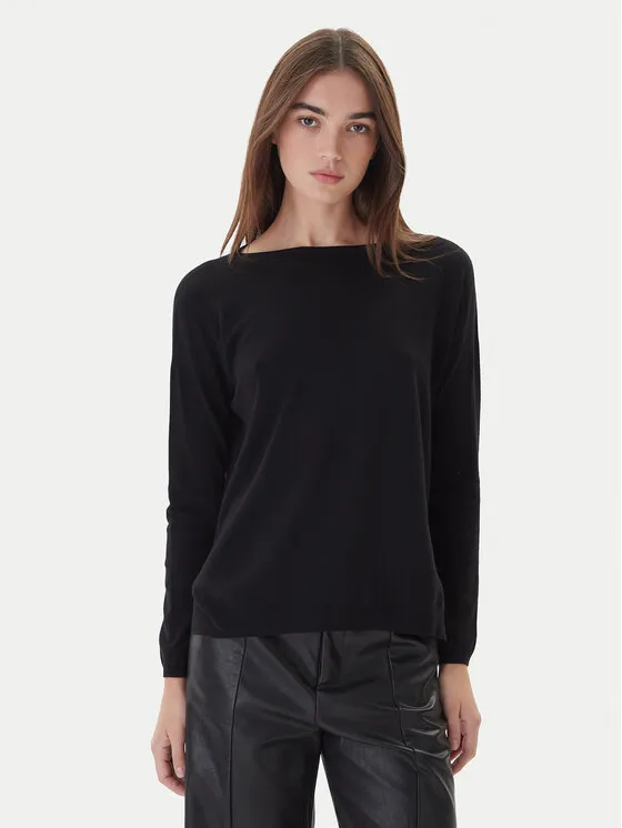 Pullover · Schwarz · Regular Fit