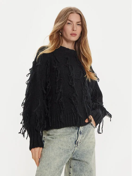 Pullover · Schwarz · Regular Fit