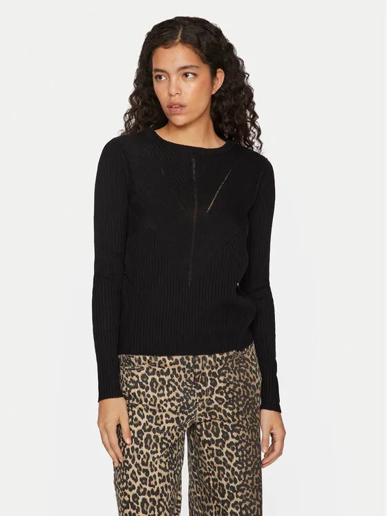 Pullover · Schwarz · Regular Fit