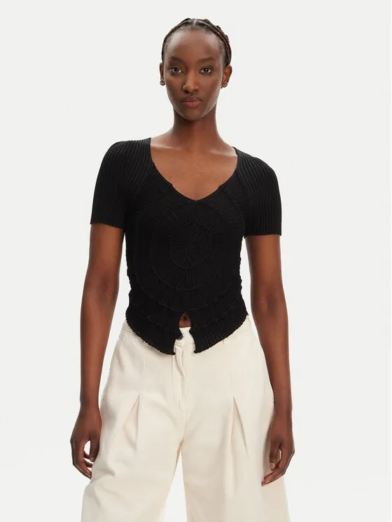 Pullover · Schwarz · Regular Fit