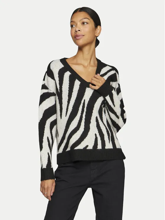 Pullover · Schwarz · Regular Fit