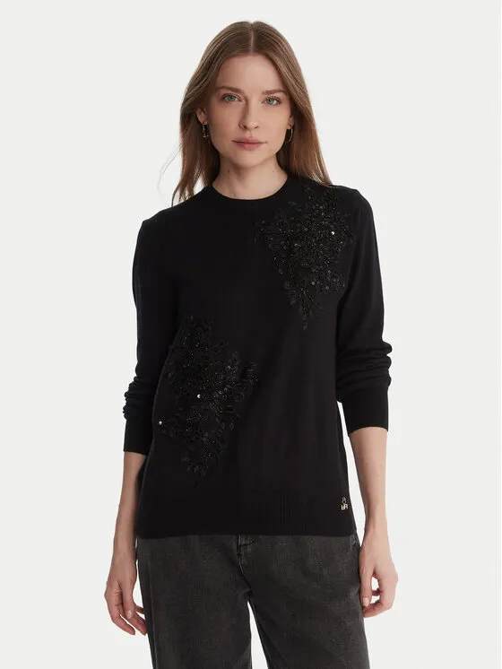 Pullover · Schwarz · Regular Fit